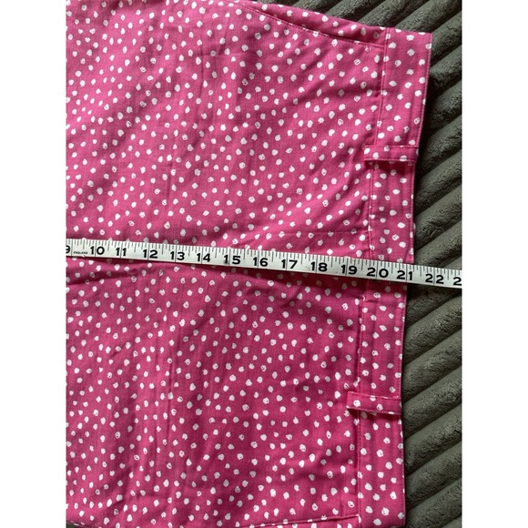 Brooks Brothers Pink Polka Dot Pencil Skirt Preppy Classic Women Size 8 Coquette - Picture 10 of 11